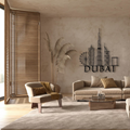 Dubai Skyline Acrylic Wall Art – Luxury Modern UAE City Décor for Home & Office