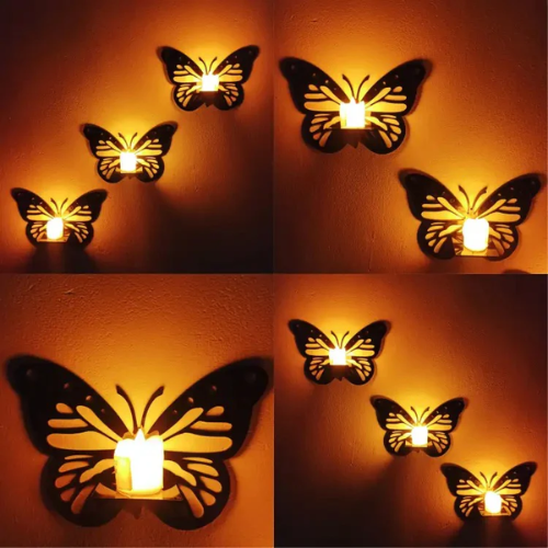 Decorative Butterfly Wall Shelf – Elegant Wall Storage & Home Décor for UAE Homes