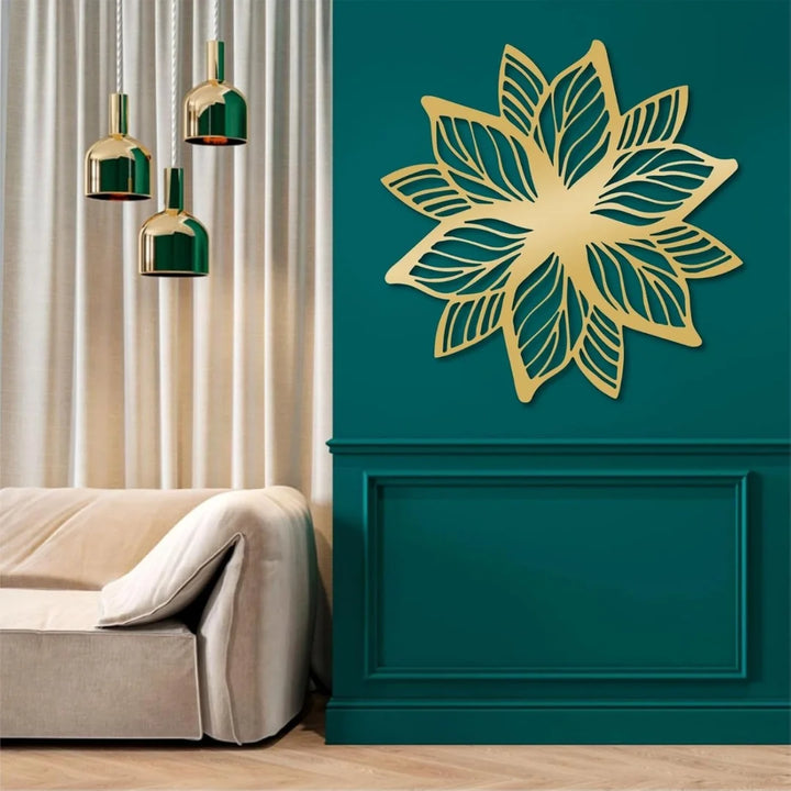 3D Acrylic Flower Wall Decoration for UAE Homes | Modern Floral Wall Art