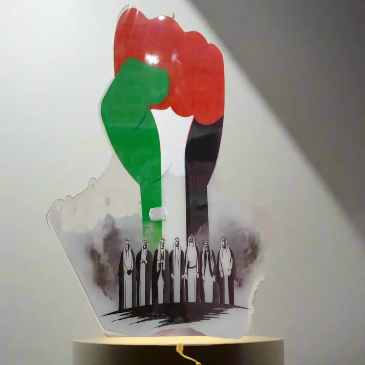 UAE Flag Wall Art – National Day Wall Décor for UAE Home & Office Decoration